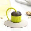 Non-Toxic Silicone Tea Strainer Herbal Spice Filter Silicone Tea Infuser Reusable Teapot Bag Heat Resistance Tea Infuser Kitchen Tools